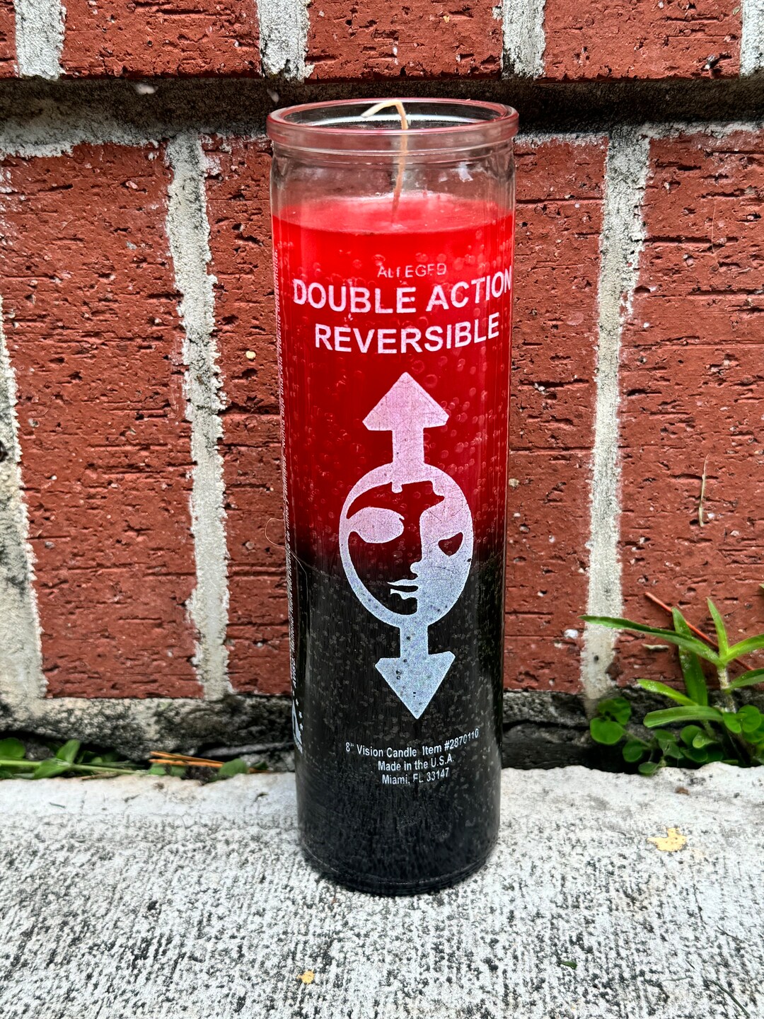 Reverse Candle Triple Action Reversible 7 Day Candle - Red, Black ...