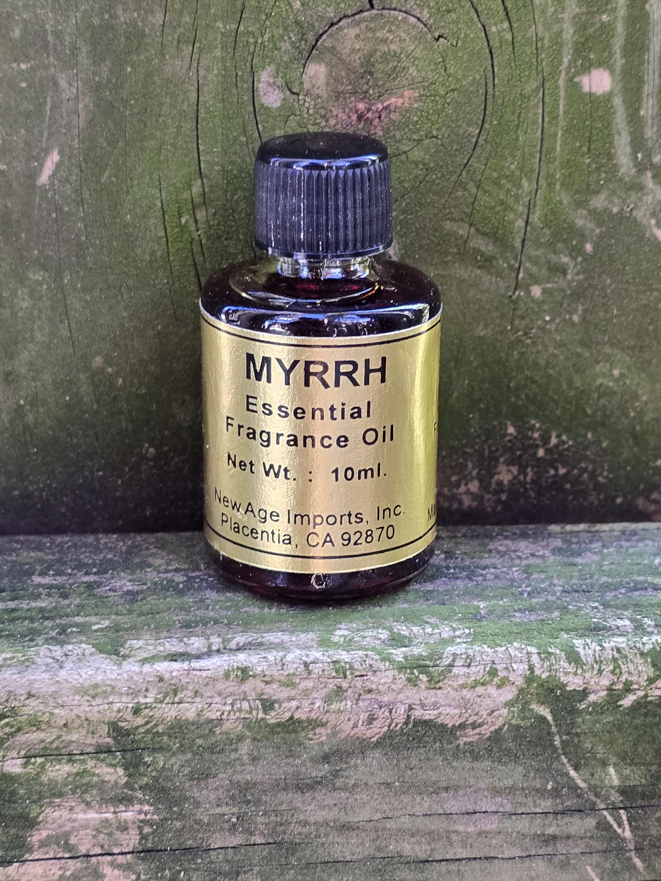 Pure Myrrh Essential Oil 30ml By PurelyBlack - Australian Company, Glass Dropper Bottle