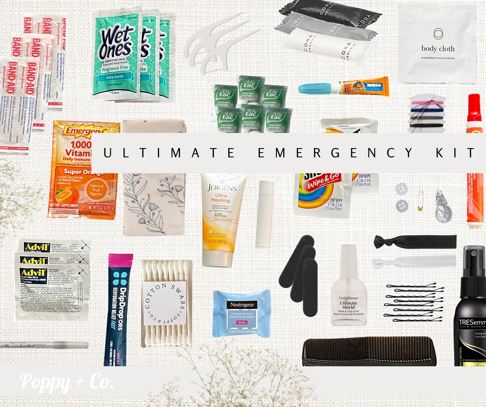 Ultimate Wedding Day Emergency Kit Bride Bridal Party - Etsy