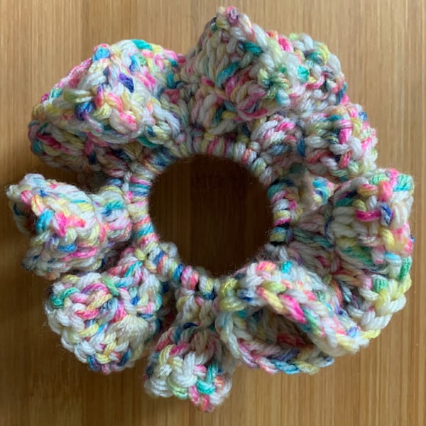 Handmade Crocheted Scrunchie