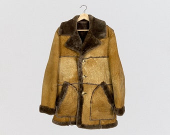 Vintage 1970s SHEARLING COAT by 