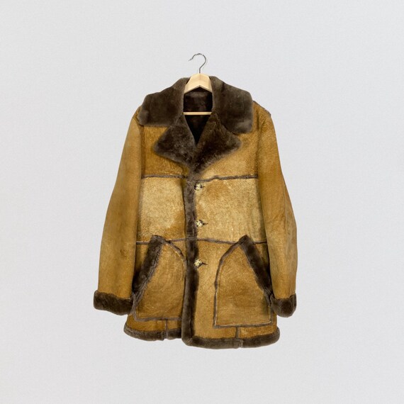 Vintage 1970s SHEARLING COAT by 