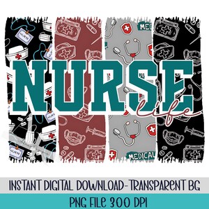 Nurse Life Brushstrokes png sublimation design download, Nurse png, Nurse life png,, sublimate designs Nurse png design, Nursing png