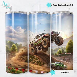 Tire Track Racing Tumbler Wrap, Checkered Flag Sublimation Print, Dirt Racing Flag Design, Distressed Tumbler Texture PNG