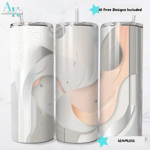 Abstract Art Design 20oz Tumbler Wrap, Digital Download, Straight Tumbler PNG, 20 oz Skinny Tumbler, Sublimation Tumbler Wrap