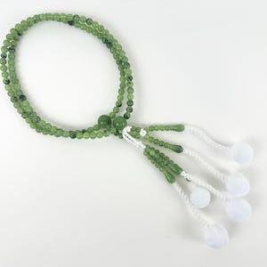 Jade Color Plastic Beads - Nichiren Juzu Beads - SGI Beads - Buddhist Prayer Beads