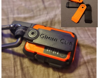 GImini Clip - 3D Printed Belt and Pocket mount for Garmin Inreach Mini