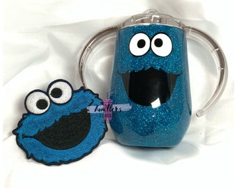 Blue Monster Sippy Cup