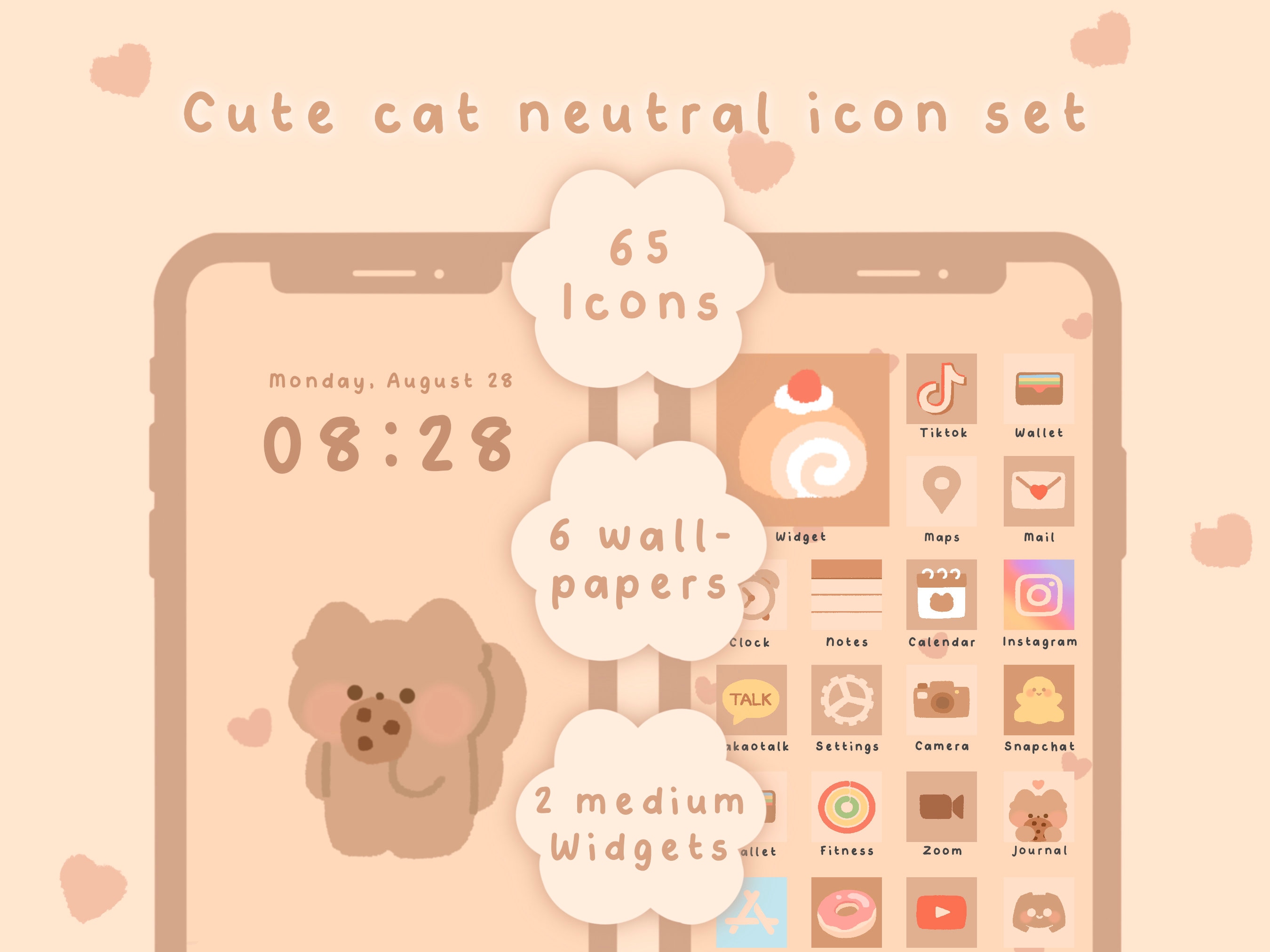 Cat App icon pack [dFQSVh7GXv7layxllFF0] by Finnegan8090