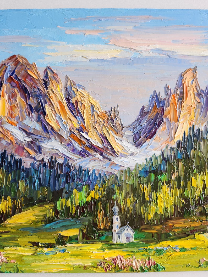 Dolomites Mountain Oil Painting Italian Alps Landscape Impasto Art Etsy dolomites-mountain-oil-painting-italian-alps-landscape-impasto-art-etsy