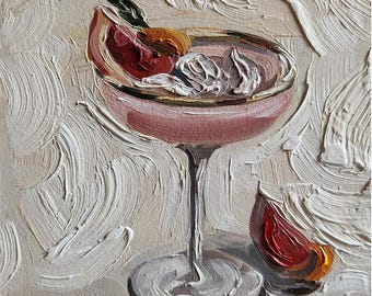 リンゴとカクテルグラスの油彩画 リンゴとカクテルグラスの油彩画 リンゴとカクテルグラスの油彩画 リンゴと