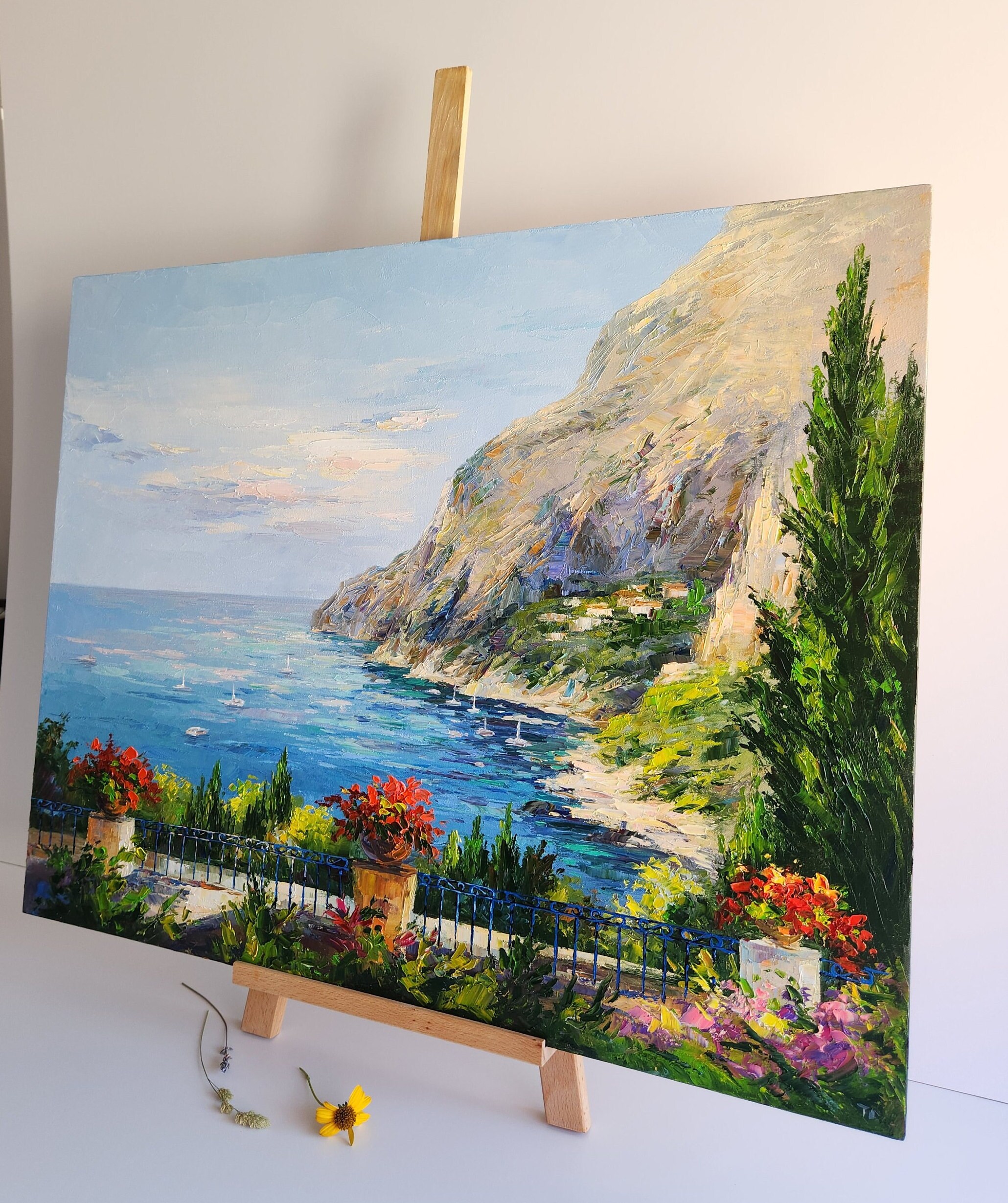 海の風景画 - LITTLE EUROPA GALLERY Amazon.co.jp: Potooart 建物 海 ポスター ヨーロッパ 町