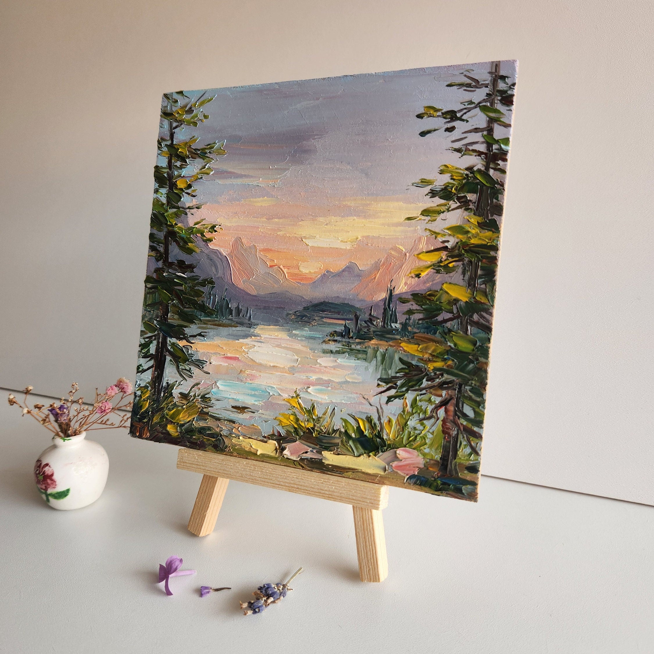 油絵　カルパティア山脈 支援のため、この絵を販売する。 油絵 カルパティア山脈 支援のため、この絵を販売する。 絵画 販売販売