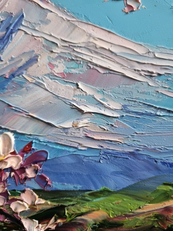 辰　oilpainting from Japan Oil Painting Japanese Garden Lake Near The Japanese Home Stock
