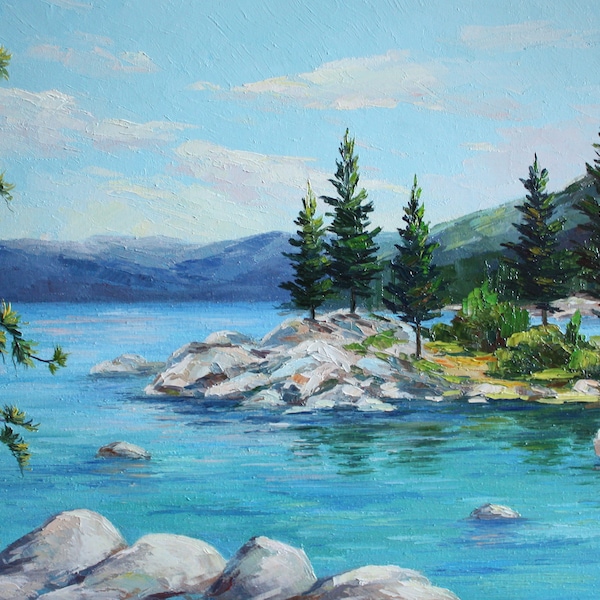 Lake Tahoe Art - Etsy