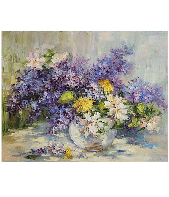 油絵 絵画 【ライラック】 【公式通販】