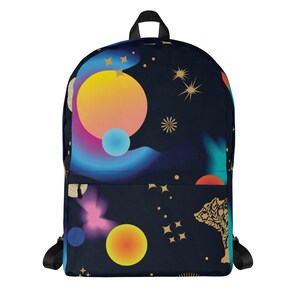 Galaxy Backpack, Celestial Backpack, Outer Space Bookbag.