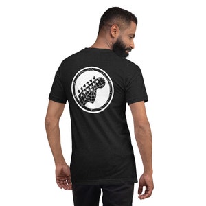 スーパーヒーローズロックユニセックスTシャツ