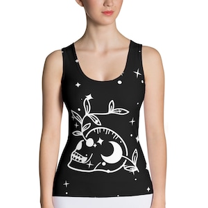 Tank Top, Goth Tank Top, Witchy Tank Top
