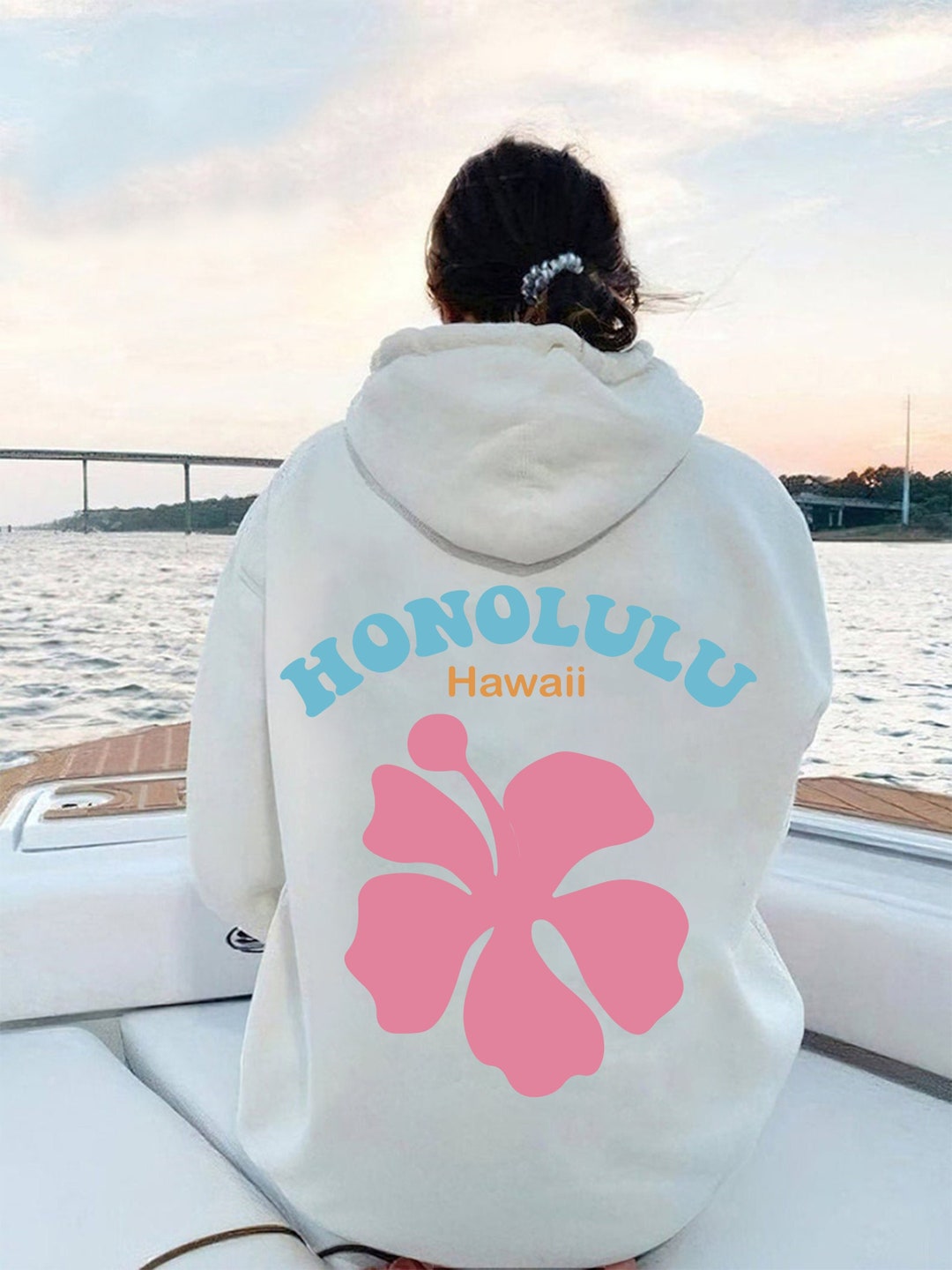 Hoodie Hoodie, Hawaii Pinterest Words Trendy Back, and - on Hoodie, Aesthetic Etsy Honolulu Hoodies Hoodie, Sweatshirt,