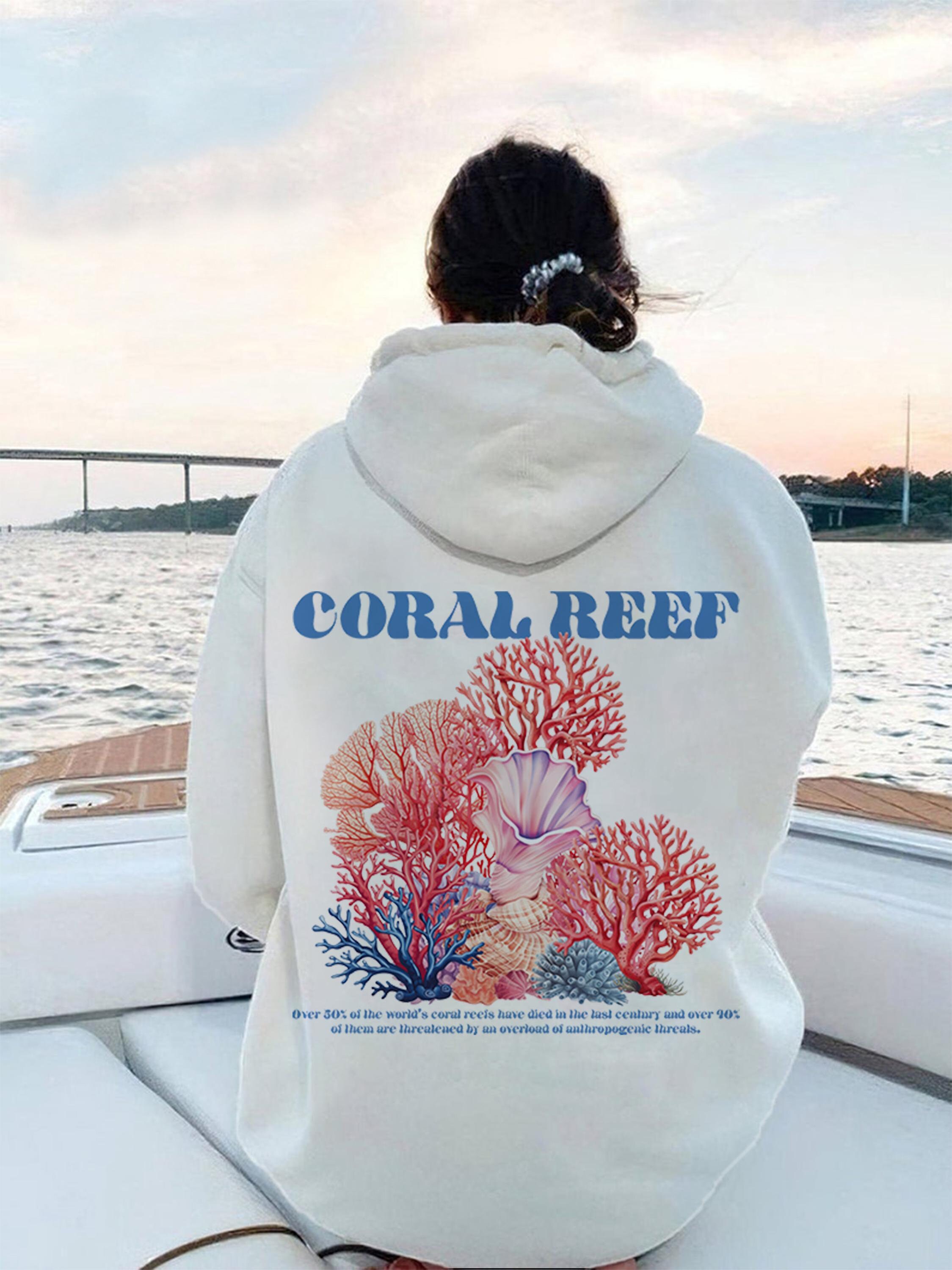 Coral Reef Hoodie Etsy