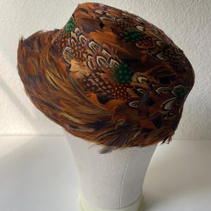Pheasant Hat 1950s - Etsy display picture 1