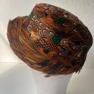 Vintage Pheasant Feather Hat - Etsy display picture 3