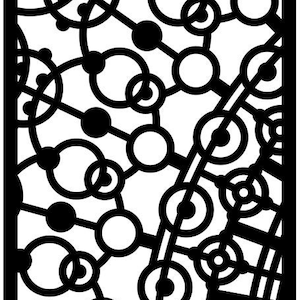 panel de arte de pared mandala madera mdf hdx dxf