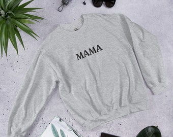 MAMA Embroidered  Sweatshirt