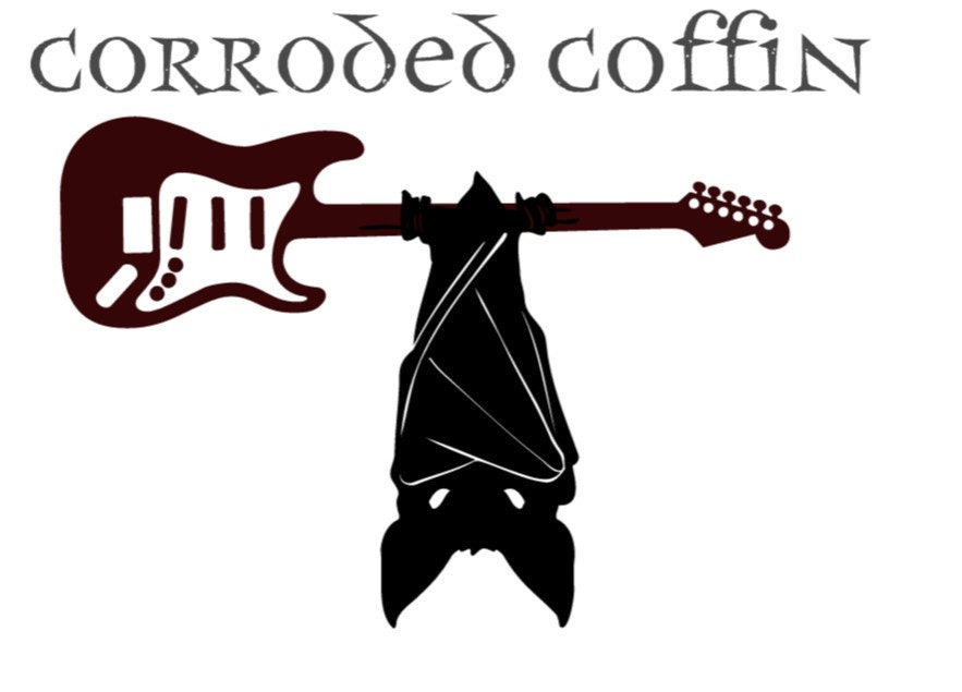 Eddie Munson Corroded Coffin Band SVG Etsy