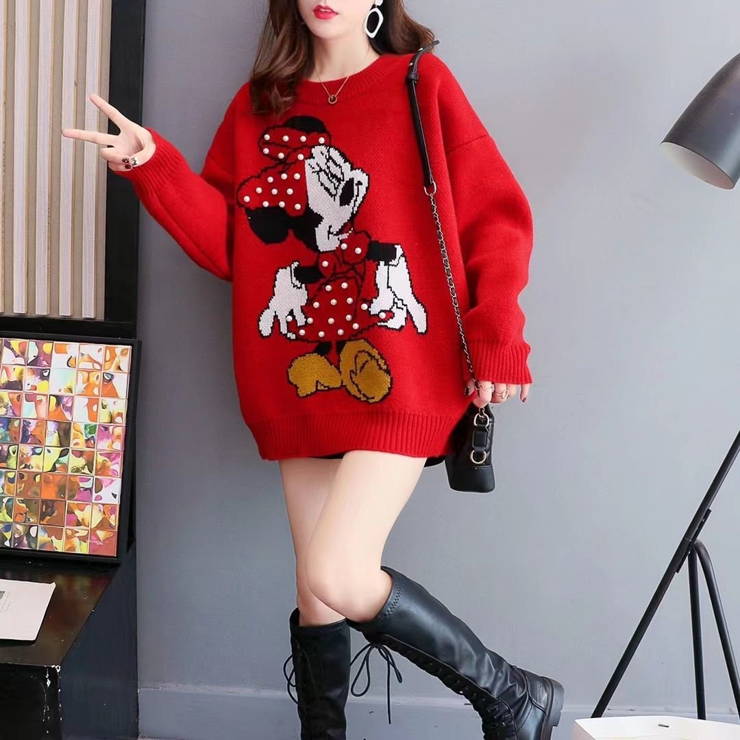 Mickey Mouse Sweater - Etsy