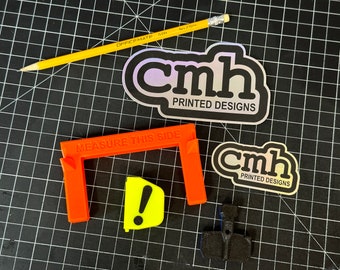 Prismatic "cmh printed designs" Sticker
