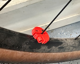 Spoke nipple clamp tool by Wheelworks NZ