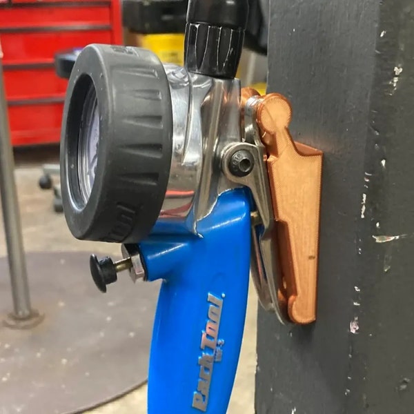 Park INF-2 inflator holder (upright bottom hose routing)