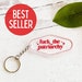 Taylor Swift Fuck the Patriarchy Keychain - All Too Well Keyring | Swiftie Fan Red Keychain