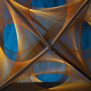 Kit de arte con cuerdas 3D – Escultura geométrica DIY, juego de 3