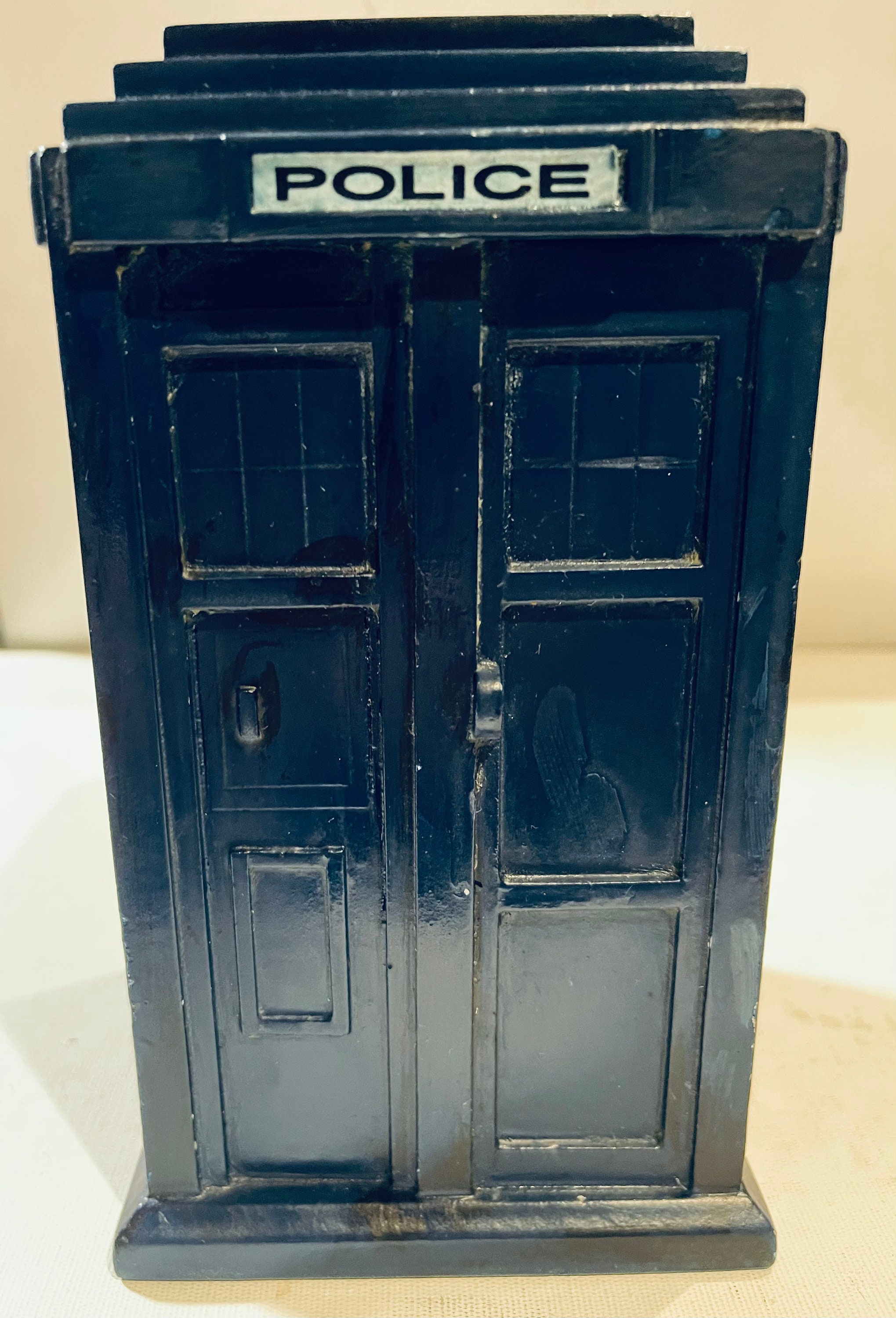【希少品】Dr.Who/イギリス・ポリスボックス・23cm Vintage Plastic Doctor Who Tardis police Box 3” | eBay