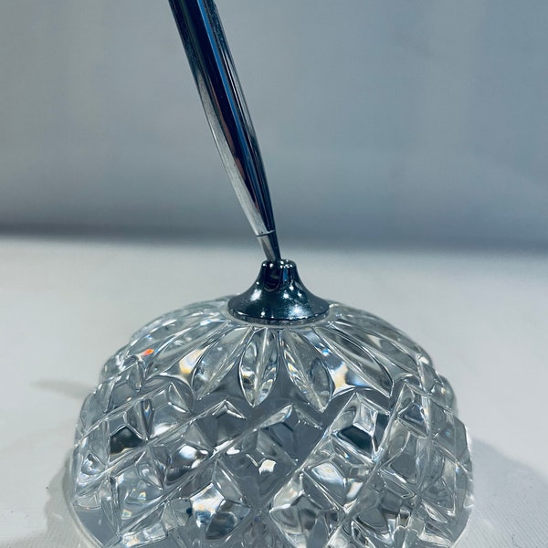 Waterford Crystal Paperweight and Pen Holder
