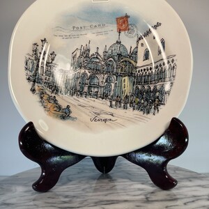 Made in Italy Opificio Etico Ceramiche Post Card Plate