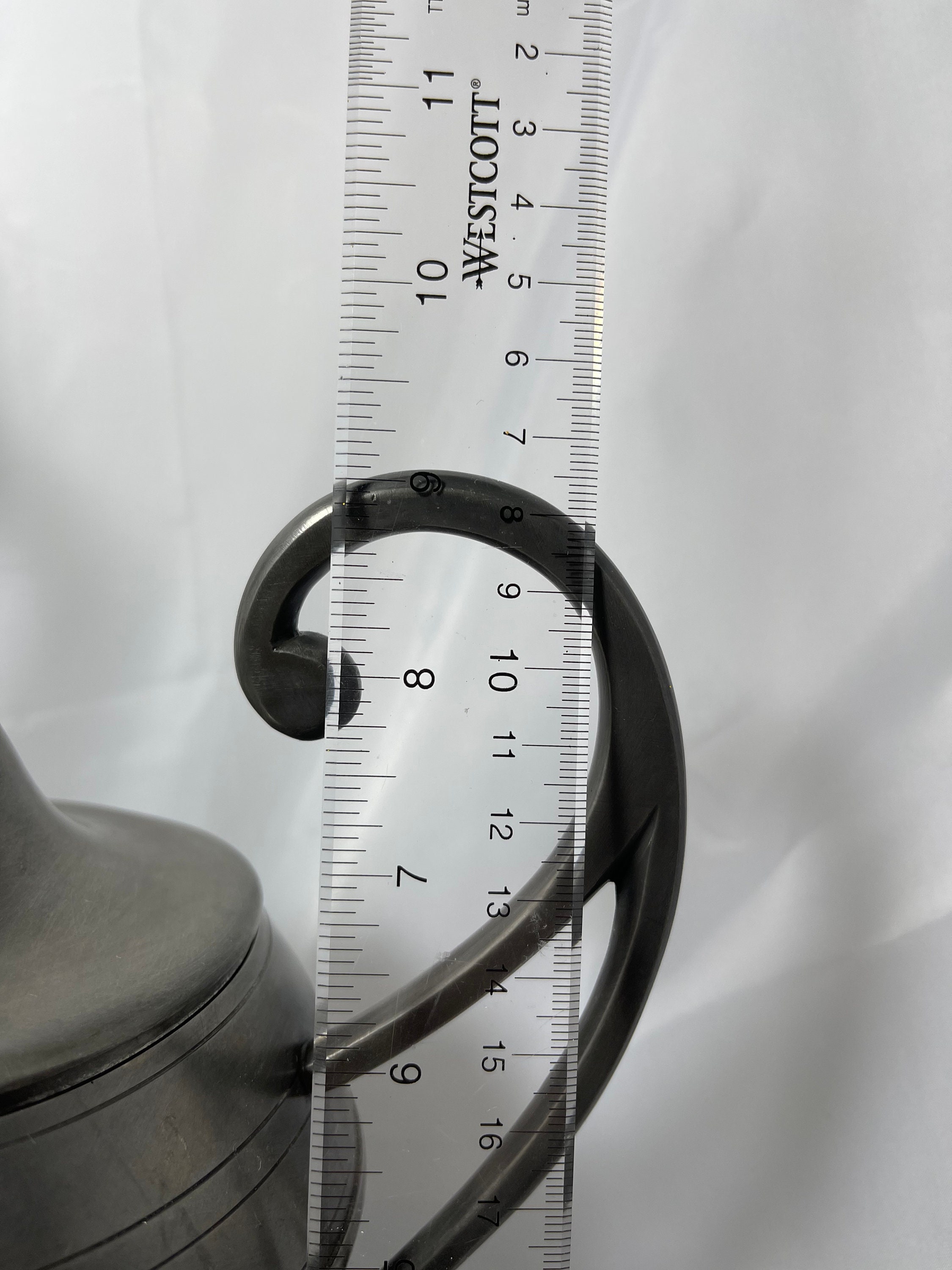 Pewter Wine Pitcher Set With Two Goblets Stamped Markings Etsy