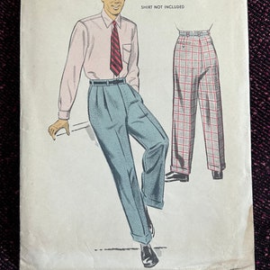 Men's 1950s Trousers | Vintage Style Men's Trousers - The Seamstress of  Bloomsbury
