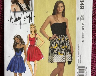 Patron De Couture McCall’s – Robe Ou Haut Femme Style Années 70, Taille Variable - 9