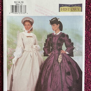 Butterick 6694 Making Geschichte Top und Rock Größen 12-14-16 Büste 34-36-38 Fabrik gefaltet Vintage Schnittmuster