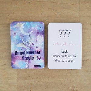 Angel Number Oracle-deck