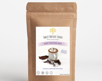 Date-Sweetened Hot Cocoa Mix (vegan, 0g added sugar)