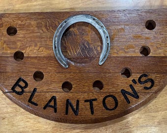 Blanton’s Bourbon Cork Stopper Display.
