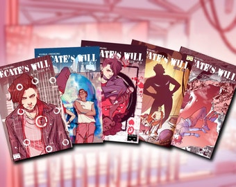 Los 5 números FIRMADOS de "Hecate's Will" (OFERTA ESPECIAL: ¡2 cómics gratis incluidos!)