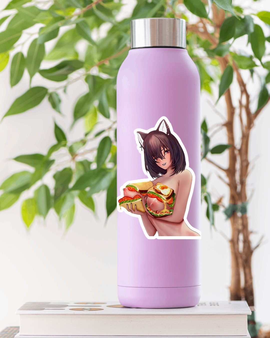 Custom Hentai Sticker Anime Uncensored Waifu Sticker Etsy