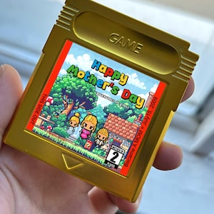 パーソナライズされたスーパーマリオワールドカートリッジ - スーパーマリオママへのカスタムギフト - パーソナライズされたスーパーマリオワールドギフト - 母の日ギフト