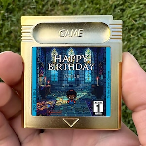 Gepersonaliseerde laatste fantastische verjaardagscartridge - aangepast verjaardagscadeau - gepersonaliseerd cadeau cartridge - gepersonaliseerd cadeau voor verjaardag